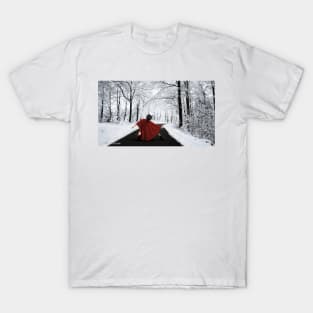 Red Snow Dance T-Shirt